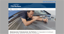 Desktop Screenshot of car-perform.de