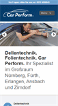 Mobile Screenshot of car-perform.de
