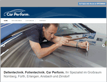 Tablet Screenshot of car-perform.de